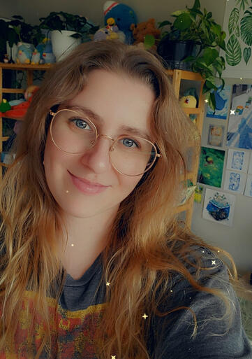 Hi, I'm Olivia, the artist.